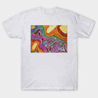 Sun Infusion Abstract T-Shirt